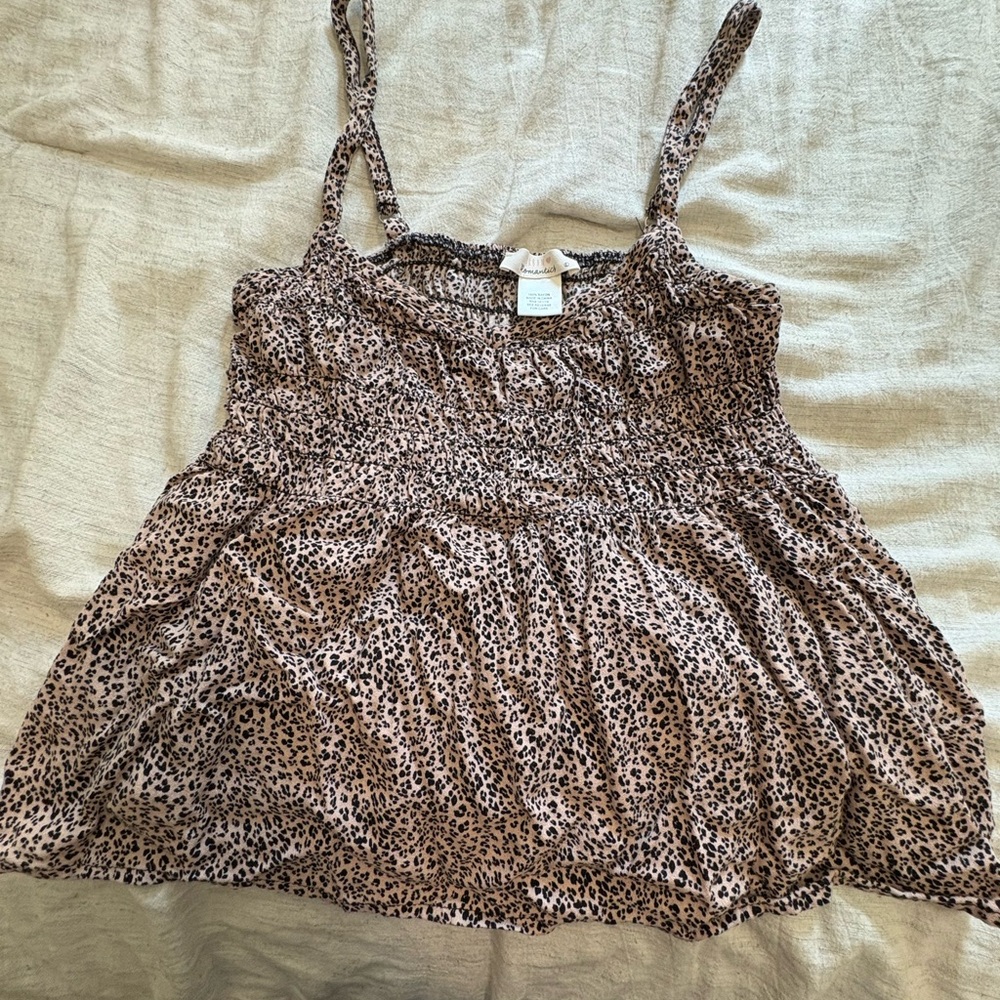 Leopard Print Women's Top